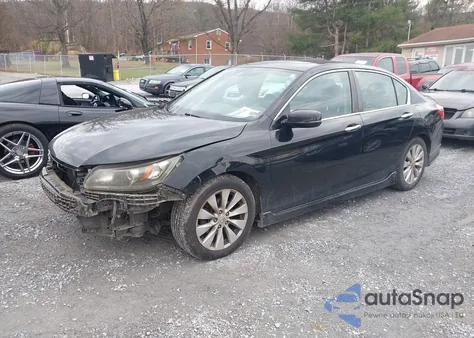 2014 Honda Accord Ex-L из США, поврежденный, VIN 1HGCR2F86EA025371